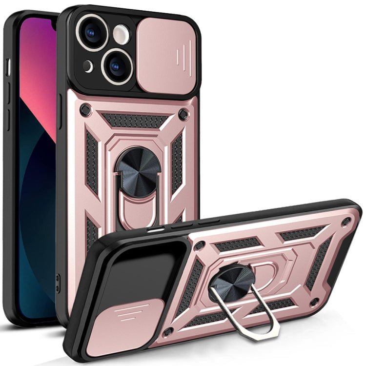Sliding Camera Cover Design TPU+PC Phone Case