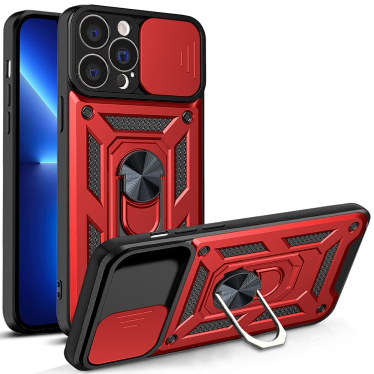 Sliding Camera Cover Design TPU+PC Phone Case