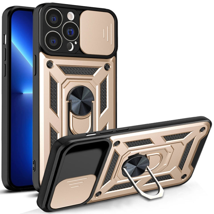 Sliding Camera Cover Design TPU+PC Phone Case