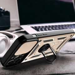 Sliding Camera Cover Design TPU+PC Phone Case, For iPhone 14 Pro Max