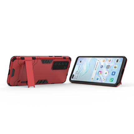 PC + TPU Shockproof Protective Case with Holder, For Huawei P40, For Huawei P40 Pro, For OPPO A91, For OPPO Reno3