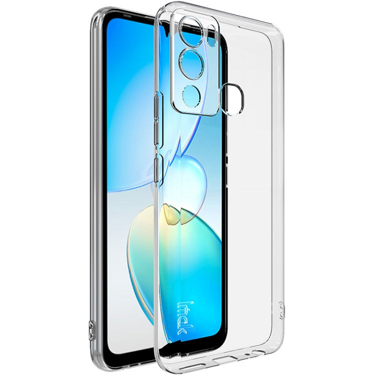 imak UX-5 Series Transparent Shockproof TPU Phone Case, For Infinix Hot 12, For Infinix Hot 12i, For Tecno Spark 6 Go