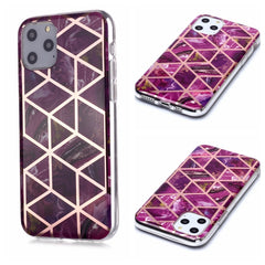 Plating Marble Pattern Soft TPU Protective Case, For iPhone 11 Pro Max, For  iPhone 11 Pro, For iPhone 11, For iPhone XS Max, For iPhone X / XS