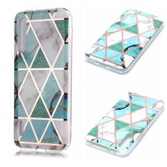 Plating Marble Pattern Soft TPU Protective Case, For Xiaomi Mi CC9e / Mi A3, For Xiaomi Redmi Note 8 Pro, For Xiaomi Redmi Note 8, For Xiaomi Redmi Note 7, For Xiaomi Redmi 7A