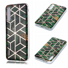 Plating Marble Pattern Soft TPU Protective Case, For Xiaomi Mi CC9e / Mi A3, For Xiaomi Redmi Note 8 Pro, For Xiaomi Redmi Note 8, For Xiaomi Redmi Note 7, For Xiaomi Redmi 7A