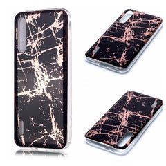 Plating Marble Pattern Soft TPU Protective Case, For Xiaomi Mi CC9e / Mi A3, For Xiaomi Redmi Note 8 Pro, For Xiaomi Redmi Note 8, For Xiaomi Redmi Note 7, For Xiaomi Redmi 7A