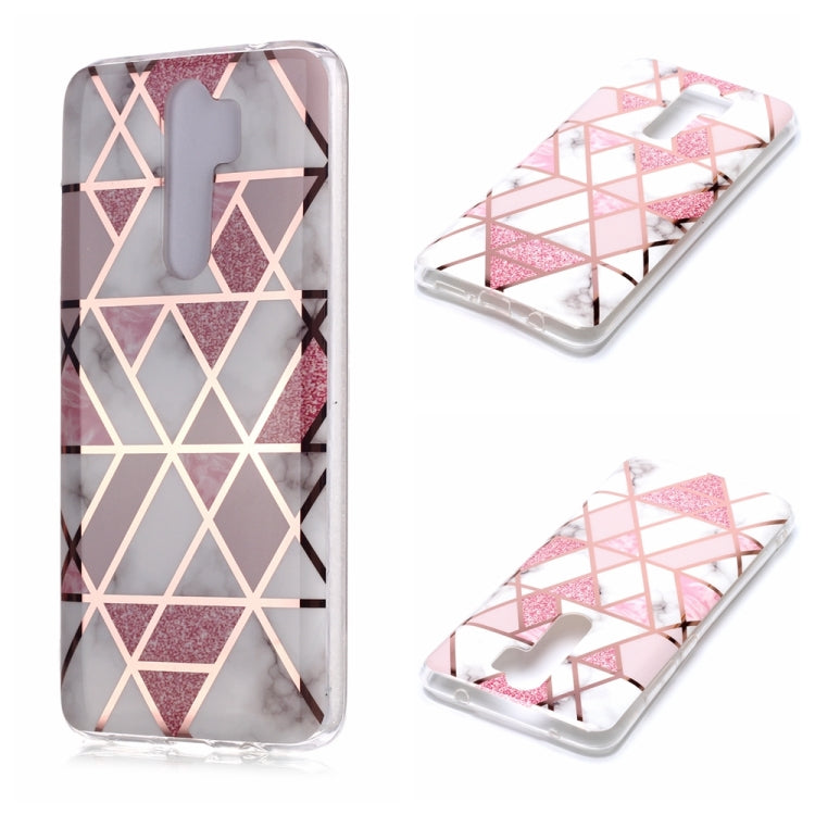 Plating Marble Pattern Soft TPU Protective Case, For Xiaomi Mi CC9e / Mi A3, For Xiaomi Redmi Note 8 Pro, For Xiaomi Redmi Note 8, For Xiaomi Redmi Note 7, For Xiaomi Redmi 7A