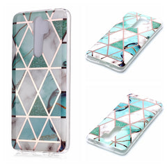 Plating Marble Pattern Soft TPU Protective Case, For Xiaomi Mi CC9e / Mi A3, For Xiaomi Redmi Note 8 Pro, For Xiaomi Redmi Note 8, For Xiaomi Redmi Note 7, For Xiaomi Redmi 7A