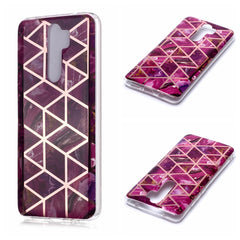 Plating Marble Pattern Soft TPU Protective Case, For Xiaomi Mi CC9e / Mi A3, For Xiaomi Redmi Note 8 Pro, For Xiaomi Redmi Note 8, For Xiaomi Redmi Note 7, For Xiaomi Redmi 7A