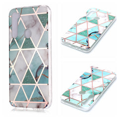 Plating Marble Pattern Soft TPU Protective Case, For Xiaomi Mi CC9e / Mi A3, For Xiaomi Redmi Note 8 Pro, For Xiaomi Redmi Note 8, For Xiaomi Redmi Note 7, For Xiaomi Redmi 7A