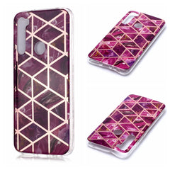 Plating Marble Pattern Soft TPU Protective Case, For Xiaomi Mi CC9e / Mi A3, For Xiaomi Redmi Note 8 Pro, For Xiaomi Redmi Note 8, For Xiaomi Redmi Note 7, For Xiaomi Redmi 7A