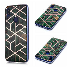 Plating Marble Pattern Soft TPU Protective Case, For Xiaomi Mi CC9e / Mi A3, For Xiaomi Redmi Note 8 Pro, For Xiaomi Redmi Note 8, For Xiaomi Redmi Note 7, For Xiaomi Redmi 7A