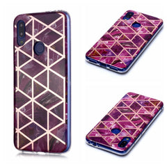 Plating Marble Pattern Soft TPU Protective Case, For Xiaomi Mi CC9e / Mi A3, For Xiaomi Redmi Note 8 Pro, For Xiaomi Redmi Note 8, For Xiaomi Redmi Note 7, For Xiaomi Redmi 7A