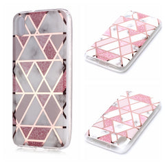 Plating Marble Pattern Soft TPU Protective Case, For Xiaomi Mi CC9e / Mi A3, For Xiaomi Redmi Note 8 Pro, For Xiaomi Redmi Note 8, For Xiaomi Redmi Note 7, For Xiaomi Redmi 7A