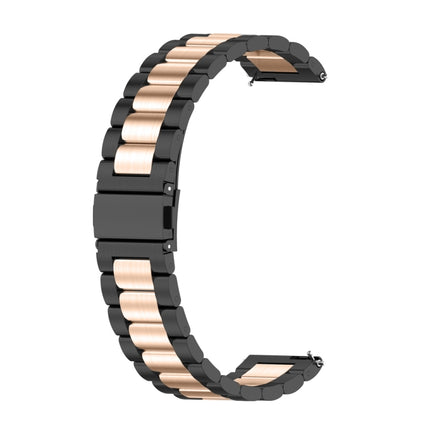 Three-bead Metal Steel Watch Band, For Huawei GT 3 Pro 43mm