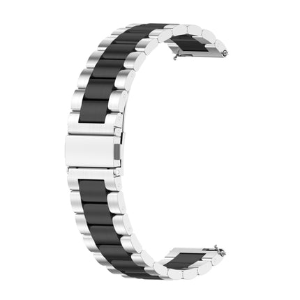 Three-bead Metal Steel Watch Band, For Huawei GT 3 Pro 43mm