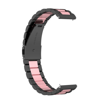 Three-bead Metal Steel Watch Band, For Huawei GT 3 Pro 46mm