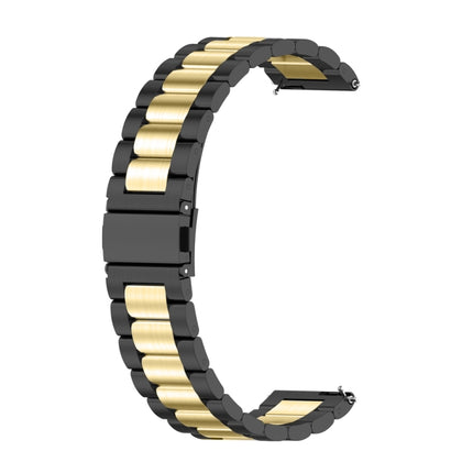 Three-bead Metal Steel Watch Band, For Huawei GT 3 Pro 46mm