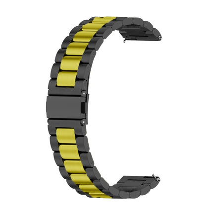 Three-bead Metal Steel Watch Band, For Huawei GT 3 Pro 46mm