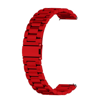 Three-bead Metal Steel Watch Band, For Huawei GT 3 Pro 46mm