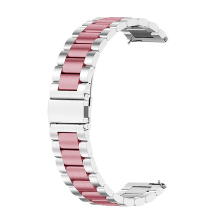 Three-bead Metal Steel Watch Band, For Huawei GT 3 Pro 46mm