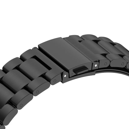 Three-bead Metal Steel Watch Band, For Huawei GT 3 Pro 46mm