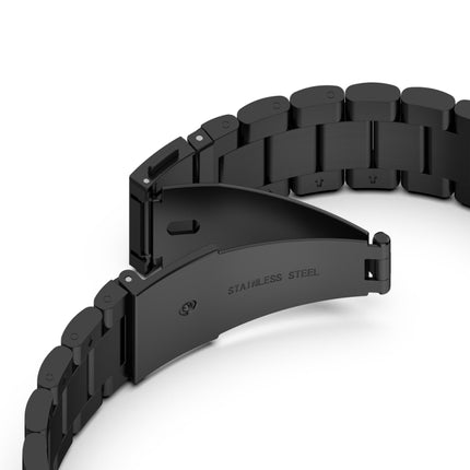 Three-bead Metal Steel Watch Band, For Huawei GT 3 Pro 46mm