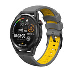 For Huawei Watch GT Runner / Grey Yellow