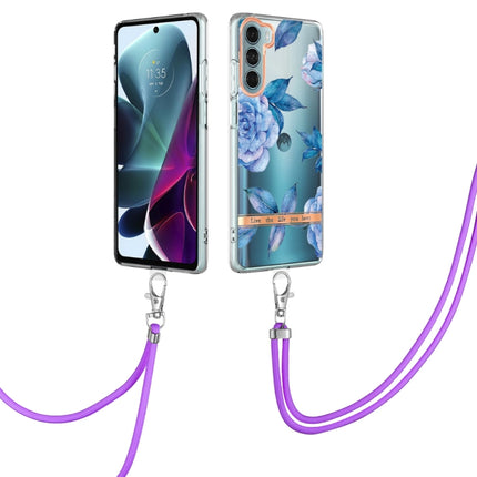 Flowers Series TPU Phone Case with Lanyard