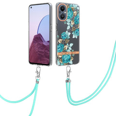 Flowers Series TPU Phone Case with Lanyard, For Motorola Moto G200, For Nokia G20/G10, For Nokia G21/G11, For OnePlus N20 5G, For OPPO Realme 9 Pro+ 5G