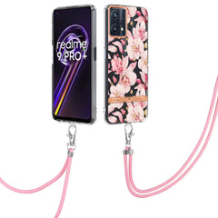 Flowers Series TPU Phone Case with Lanyard, For Motorola Moto G200, For Nokia G20/G10, For Nokia G21/G11, For OnePlus N20 5G, For OPPO Realme 9 Pro+ 5G