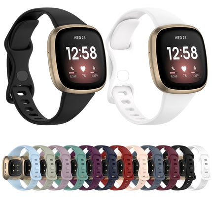 For Fitbit Versa 4 / Versa 3 / Sense Universal TPU Watch Band, S, L