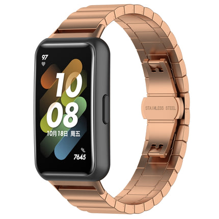 One-bead Stainless Steel Watch Band, For Huawei Band 7