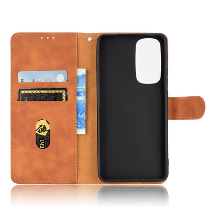 Skin Feel Magnetic Flip Leather Phone Case, For Motorola Edge 30, For Motorola Moto G52, For Samsung Galaxy M33 5G, For Sharp Simple Sumaho 6