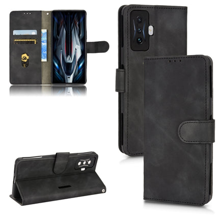 Skin Feel Magnetic Flip Leather Phone Case, For Xiaomi Poco F4 GT/Redmi K50 Gaming