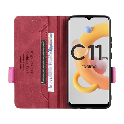 Magnetic Clasp Flip Leather Phone Case, For Realme C11 2021/C20, For Realme C11 2021/Realme C20, For TCL 10 Pro, For Wiko Y82, For Xiaomi Redmi 9C