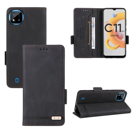 Magnetic Clasp Flip Leather Phone Case, For Realme C11 2021/C20, For Realme C11 2021/Realme C20, For TCL 10 Pro, For Wiko Y82, For Xiaomi Redmi 9C