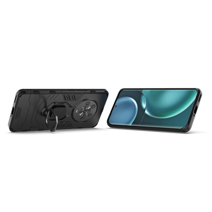 Shockproof PC + TPU Protective Phone Case with Magnetic Ring Holder, For Honor Magic4, For Honor Magic4 Pro
