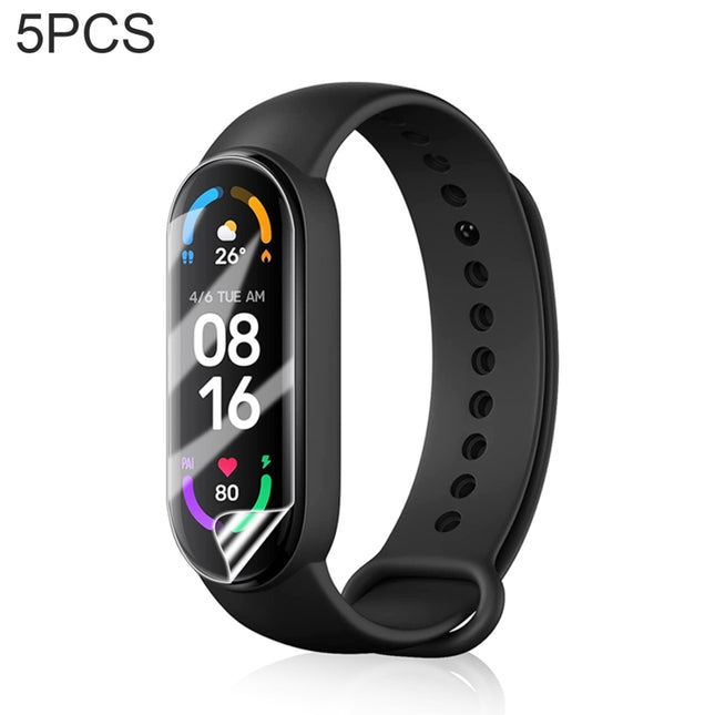 For Xiaomi Mi Band 7 / 7 NFC HD Scratch-proof Full Screen TPU Soft Film, 1 PC, 5 PCS