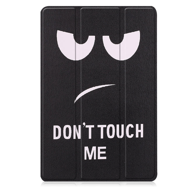Custer Painted 3-Fold Holder Smart Leather Tablet Case, For Lenovo Tab M10 3rd Gen