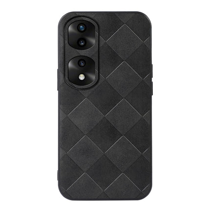 Weave Plaid PU Phone Case, For Honor 70 Pro / 70 Pro+, For vivo S15, For Xiaomi Redmi Note 11T Pro, For Huawei Mate Xs 2, For Honor 70