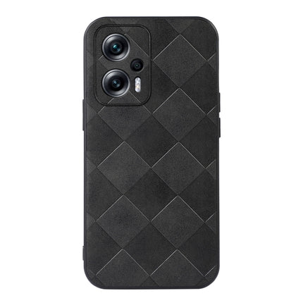 Weave Plaid PU Phone Case, For Honor 70 Pro / 70 Pro+, For vivo S15, For Xiaomi Redmi Note 11T Pro, For Huawei Mate Xs 2, For Honor 70