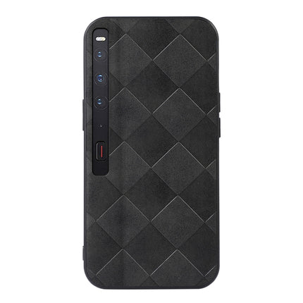 Weave Plaid PU Phone Case, For Honor 70 Pro / 70 Pro+, For vivo S15, For Xiaomi Redmi Note 11T Pro, For Huawei Mate Xs 2, For Honor 70