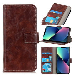 Retro Crazy Horse Texture Horizontal Flip Leather Phone Case,Small Quantity Recommended Before iPhone 14 Launching, For iPhone 14, For iPhone 14 Plus, For iPhone 14 Pro, For iPhone 14 Pro Max