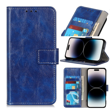 Retro Crazy Horse Texture Horizontal Flip Leather Phone Case,Small Quantity Recommended Before iPhone 14 Launching, For iPhone 14, For iPhone 14 Plus, For iPhone 14 Pro, For iPhone 14 Pro Max
