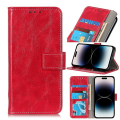 Retro Crazy Horse Texture Horizontal Flip Leather Phone Case,Small Quantity Recommended Before iPhone 14 Launching, For iPhone 14, For iPhone 14 Plus, For iPhone 14 Pro, For iPhone 14 Pro Max