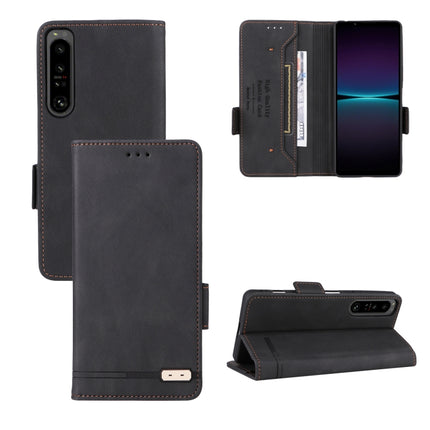 Magnetic Clasp Flip Leather Phone Case, For Sony Xperia 1 IV, For Sony Xperia 10 IV, For Sony Xperia Ace III, For Samsung Galaxy A22 5G