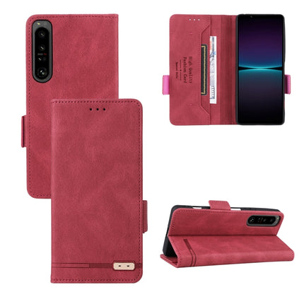 Magnetic Clasp Flip Leather Phone Case, For Sony Xperia 1 IV, For Sony Xperia 10 IV, For Sony Xperia Ace III, For Samsung Galaxy A22 5G