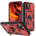 For iPhone 14 / Red+Black