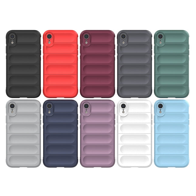 Magic Shield TPU + Flannel Phone Case, For iPhone XR, For iPhone XS / X